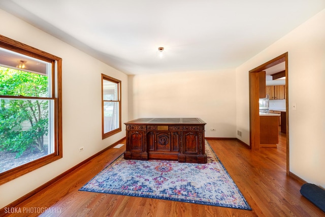 1 Byron Ct, Hawthorn Woods, IL 60047 - office space with wood finished floors and baseboards