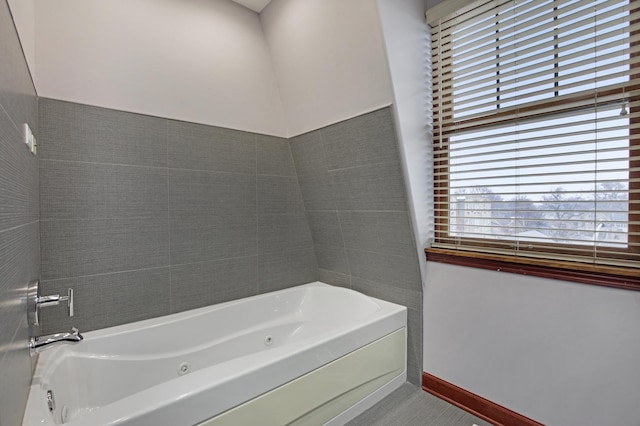 5912 N NW Hwy, Chicago, IL 60631 - bathroom with plenty of natural light and a whirlpool tub