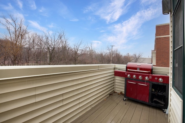 5912 N NW Hwy, Chicago, IL 60631 - view of wooden deck