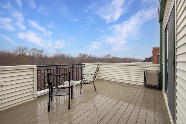 5912 N NW Hwy, Chicago, IL 60631 - view of wooden terrace