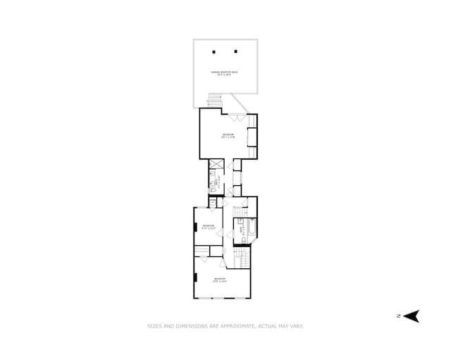 2535 N Burling St, Chicago, IL 60614 - floor plan / room layout