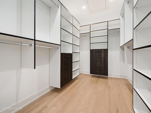 118 Lockerbie Ln, Wilmette, IL 60091 - spacious closet with light wood finished floors