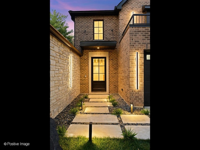 118 Lockerbie Ln, Wilmette, IL 60091 - doorway to property featuring brick siding