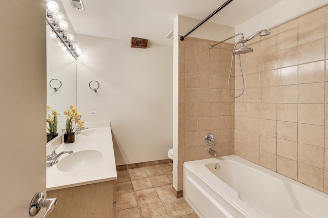 1735 W Diversey Pkwy Unit 206, Chicago, IL 60614 - bathroom with double vanity and shower / bath combination