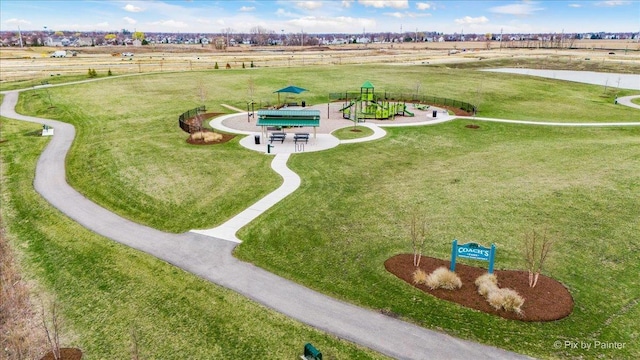 10102 Jonamac Ave, Huntley, IL 60142 - bird's eye view of a park