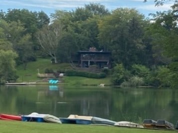 27094 W Lakeview Dr S, Lake Barrington, IL 60084 - surrounding community featuring a water view and a wooded view