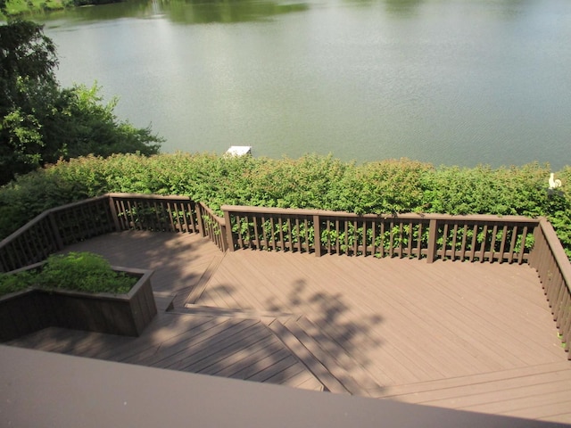 27094 W Lakeview Dr S, Lake Barrington, IL 60084 - deck with a water view