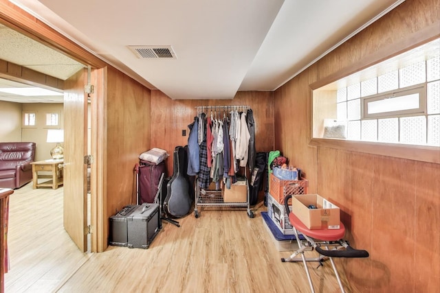 storage area with visible vents