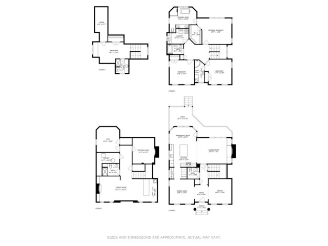 840 S Madison St, Hinsdale, IL 60521 - room layout