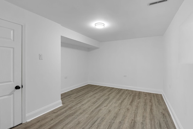 5068 W Congress Pkwy, Chicago, IL 60644 - basement with wood finished floors and baseboards