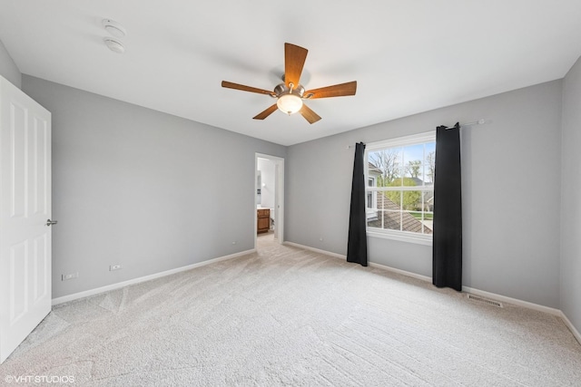26W241 Arrow Glen Ct, Wheaton, IL 60189 - unfurnished bedroom with light carpet, baseboards, and ceiling fan