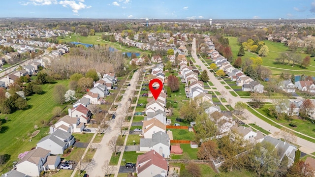 553 Ivory Ln, Bartlett, IL 60103 - aerial view with a residential view