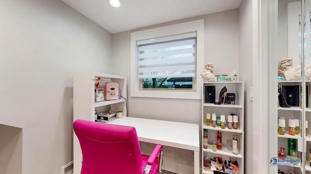 rec room with recessed lighting