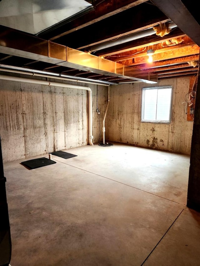full bathroom with tile patterned flooring, vanity, curtained shower, lofted ceiling, and toilet