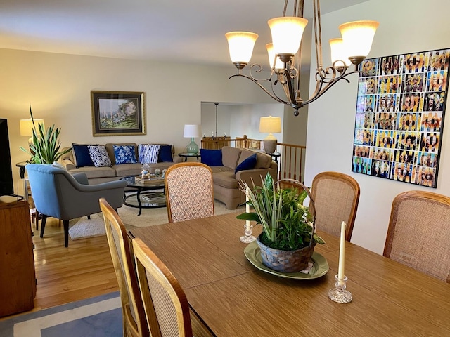 1994 Brentwood Ln, Wheaton, IL 60189 - dining room with wood finished floors and a notable chandelier