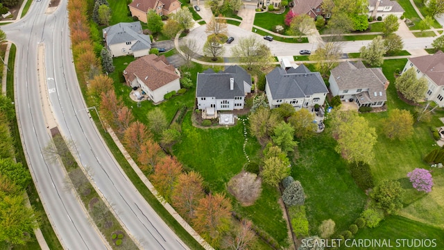 2716 Whitchurch Ct, Naperville, IL 60564 - aerial view featuring a residential view