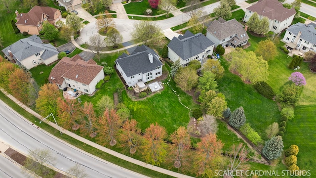 2716 Whitchurch Ct, Naperville, IL 60564 - birds eye view of property featuring a residential view