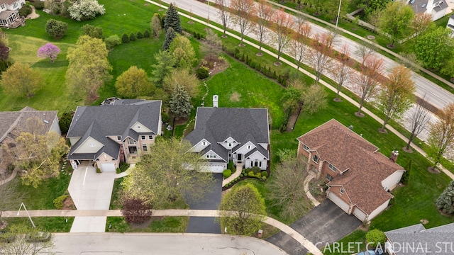 2716 Whitchurch Ct, Naperville, IL 60564 - birds eye view of property with a residential view