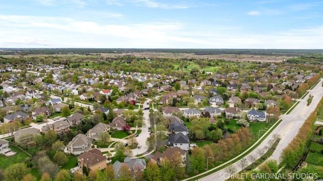2716 Whitchurch Ct, Naperville, IL 60564 - bird's eye view featuring a residential view