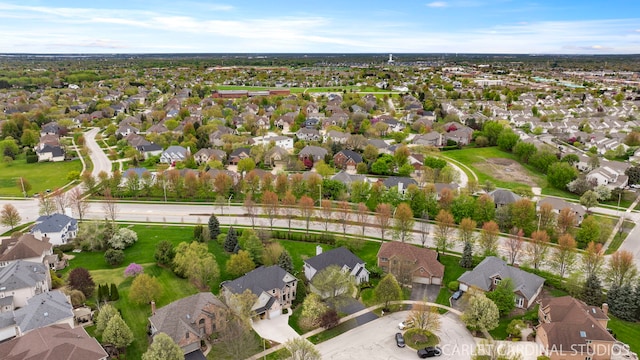 2716 Whitchurch Ct, Naperville, IL 60564 - bird's eye view with a residential view