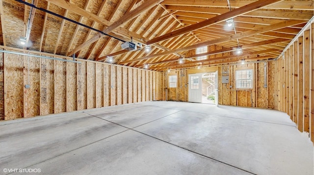 1730 Madison St, Evanston, IL 60202 - garage with a garage door opener
