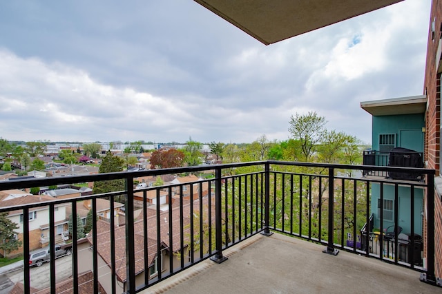 9355 Irving Park Rd Unit 510, Schiller Park, IL 60176 - view of balcony