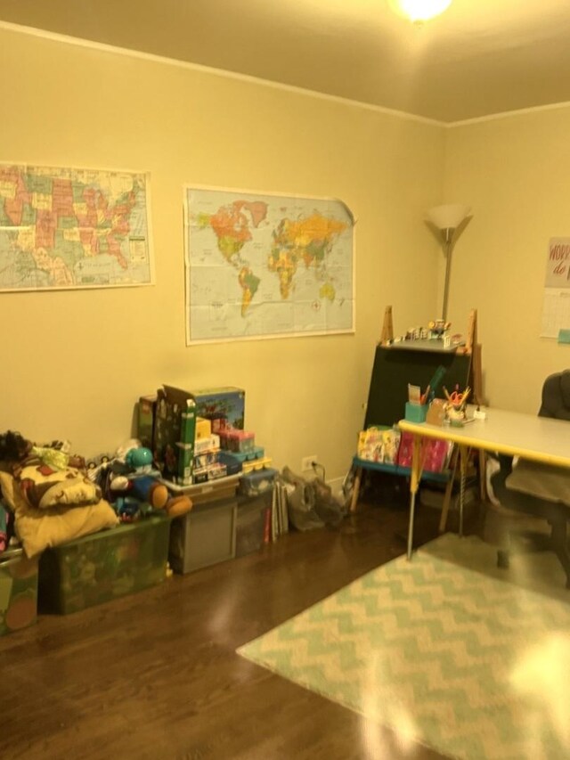 10455 S Forest Ave, Chicago, IL 60628 - office area with wood finished floors