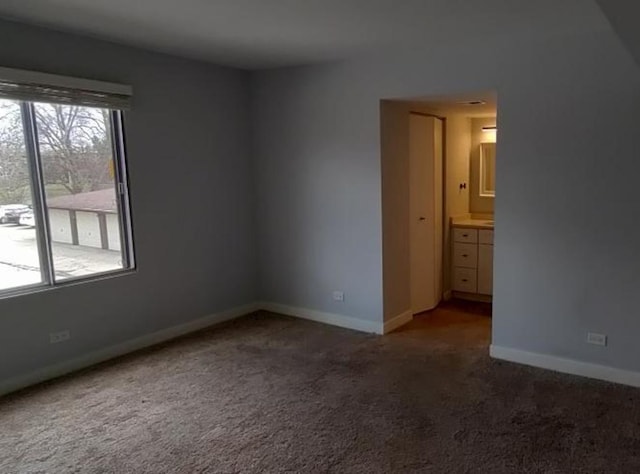 55 W 64th St Unit 202, Westmont, IL 60559 - carpeted spare room with baseboards