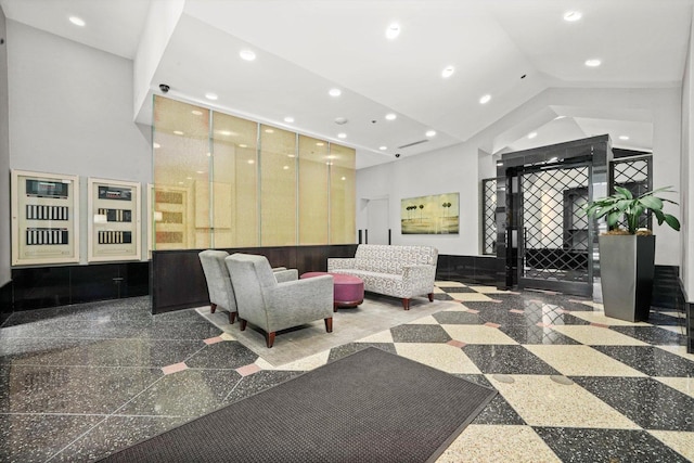 view of community lobby