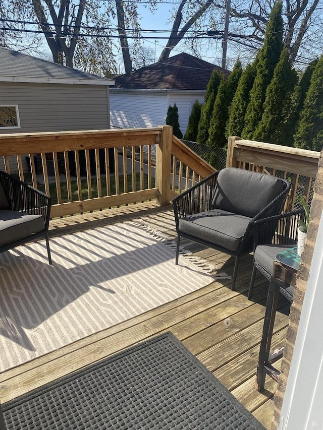 view of deck