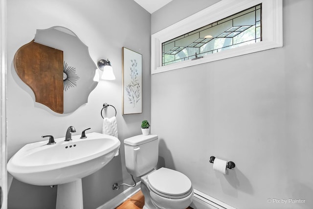 622 Katherine St, Saint Charles, IL 60174 - half bath featuring toilet and a sink