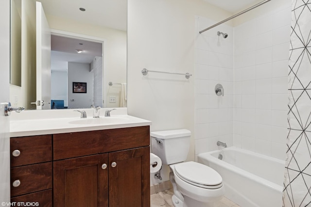 600 N Lake Shore Dr Unit 1309, Chicago, IL 60611 - full bathroom with shower / bath combo with shower curtain, toilet, and vanity