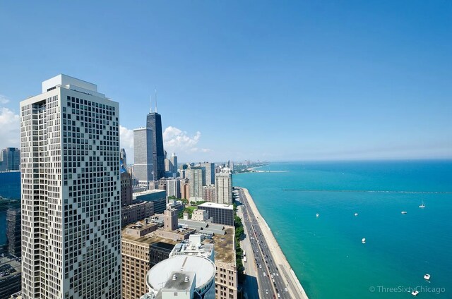 600 N Lake Shore Dr Unit 1309, Chicago, IL 60611 - exterior space with a city view