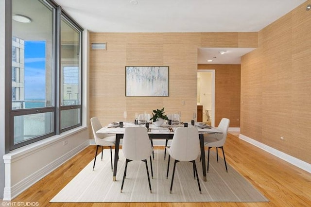 600 N Lake Shore Dr Unit 1309, Chicago, IL 60611 - dining space with baseboards and light wood-style floors