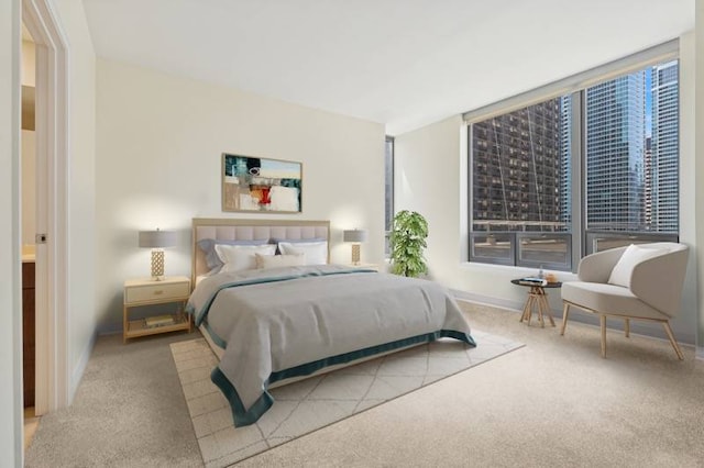 600 N Lake Shore Dr Unit 1309, Chicago, IL 60611 - bedroom featuring carpet and baseboards