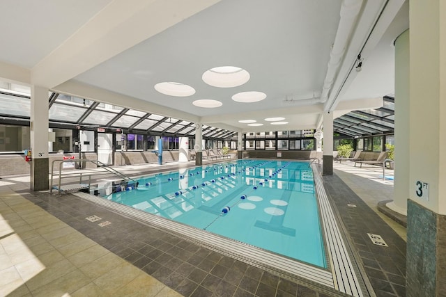 view of pool