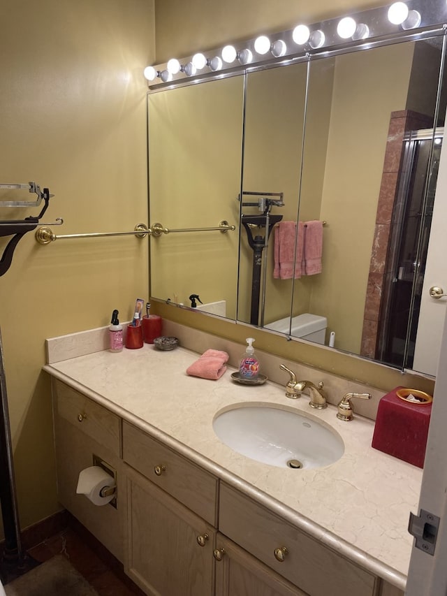 195 N Harbor Dr Unit 4908, Chicago, IL 60601 - bathroom with vanity and toilet