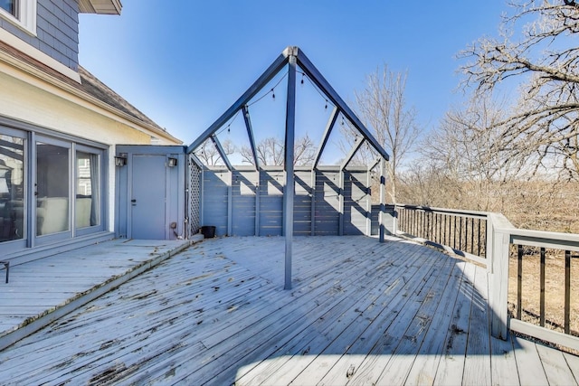 360 W Maple St, Lombard, IL 60148 - view of wooden terrace