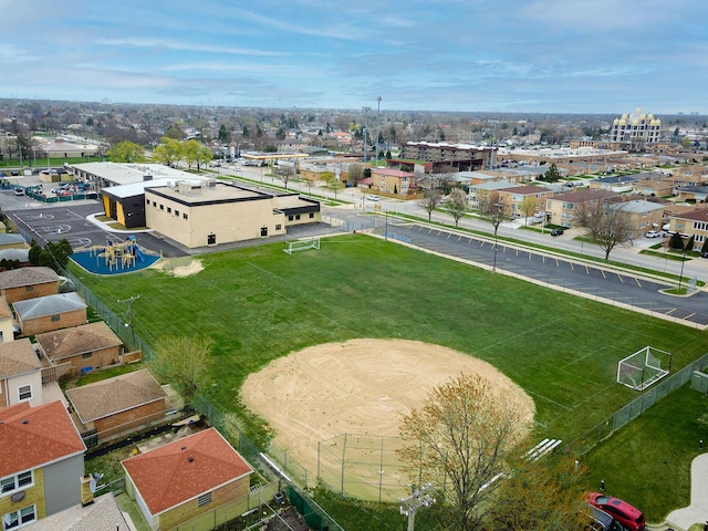 drone / aerial view