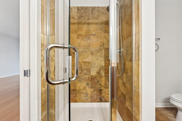 125 S Green St Unit 1007A, Chicago, IL 60607 - full bath with a stall shower and toilet