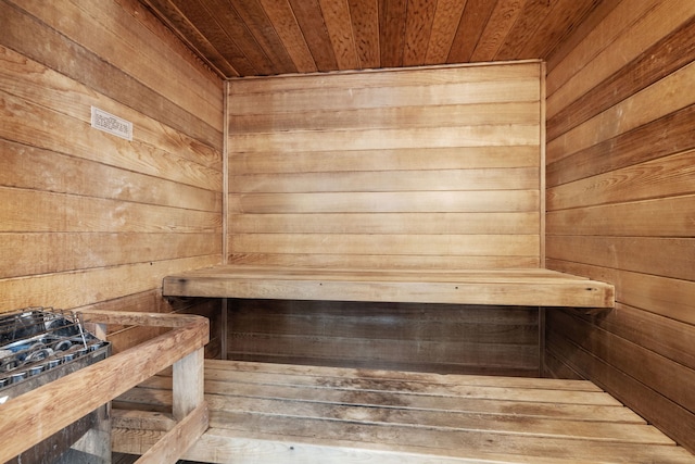 view of sauna / steam room