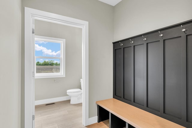 407 Sutton St, Savoy, IL 61874 - mudroom with baseboards and light wood finished floors