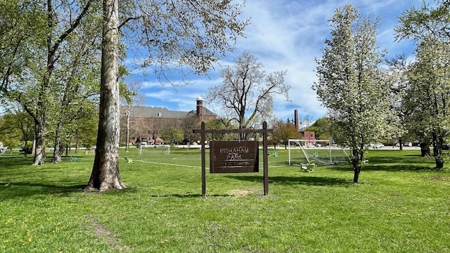 view of property's community