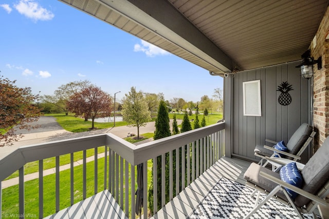 2305 Olde Mill Rd Unit 2305, Plainfield, IL 60586 - balcony with a water view