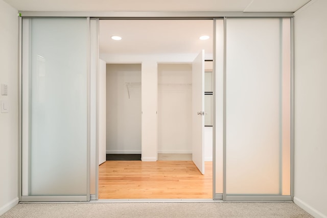view of closet