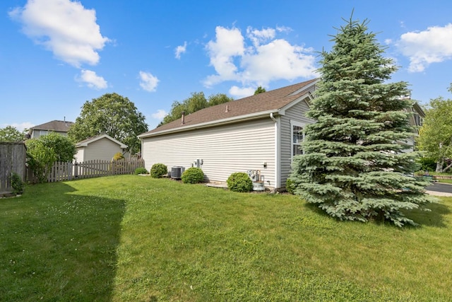 10569 Lansdale St, Huntley, IL 60142 - view of home's exterior featuring a central air condition unit