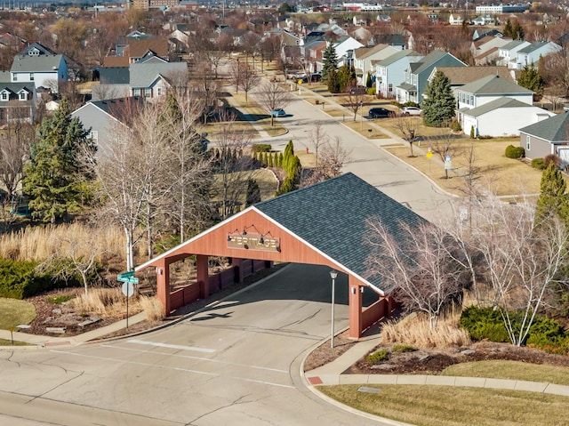 10569 Lansdale St, Huntley, IL 60142 - aerial perspective of suburban area