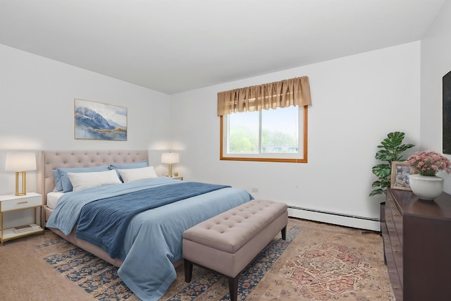 11123 S 84th Ave Unit 2B, Palos Hills, IL 60465 - bedroom with a baseboard radiator