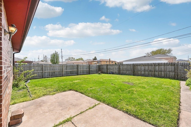 310 Muskegon Ave, Calumet City, IL 60409 - view of yard with a fenced backyard and a patio area