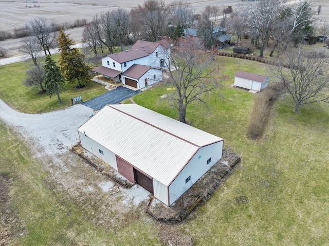 drone / aerial view